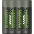 GP Recyko Speed Charger M451 Usb + 4 Stk. Aaa 950mah Batterier
