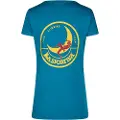 La Sportiva Climbing On The Moon T-shirt Med Korte ærmer