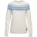 Dale of Norway Vågsøy, sweater, dame, hvid/lyseblå