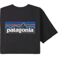 Patagonia P-6 Logo Responsibili T-shirt sort