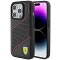Ferrari Fehcp15lpwak Iphone 15 Pro 6.1 Perforated Waves Telefon Etui