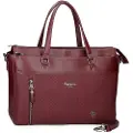 Pepe Jeans Pepe Jeansunisex. 7916632 2C Sprig bordeaux computertaske bordeaux (OSFA), Casual, Syntetisk, Burgund