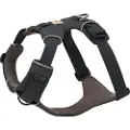 Ruffwear Front Range hundesele, Basalt Gray - Størrelse M: 69 - 81 cm brystomkreds