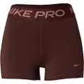 Nike Pro Leak Protection: Menstruationsshorts (7,6 cm) med mellemhøj talje til kvinder - brun