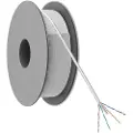 Goobay CAT 6 network cable U/UTP grey 305 m - CCA copp - Grå - 305 meter