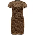 Urban Classics Mesh Double Layer Kortærmet Kjole