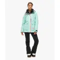 Superdry Superdrytil kvinder. WS110165A Skijakke Ultimate Rescue turkis (L), Sport, Sne, Genanvendt polister, Bæredygtig