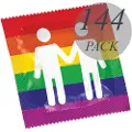 Pasante Pride Foils-kondomer 144 Enheder