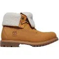 Timberland Timberlandtil kvinder. TB18329R2311 Autentiske brune vandtætte læderstøvler (38.5 W), Fast, 1-3 cm, Casual, Gul