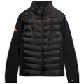 Superdry Superdrytil mænd. M5012043A Storm Softshell Hybrid Jacket sort (M), Casual, Genanvendt polister, Bæredygtig