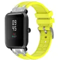 24hShop Silikonearmbånd til Amazfit Watch Bip 5 22mm - Gul