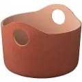 Blomus Opbevaringskurv TIGGY 42 x 29 cm, rustik brun, filt, Blomus