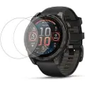 Mtp Products Garmin Fenix 8 Skærmbeskyttelse Hærdet Glas - 47mm - 2 Stk.