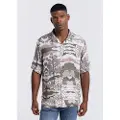 Victorio & Lucchino Victorio & Lucchino, V&Ltil mænd. 4524441 Flerfarvet kortærmet skjorte (3XL), Casual, Viscose, Korte ærmer
