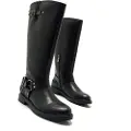 Mtng Mustangtil kvinder. 59563 Bruna støvler sort (37), Fast, 1-3 cm, Lynlås, Casual