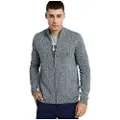 Bendorff Bendorfftil mænd. 8332718 Tricot-jakke med lynlås (XXL), Blå, Casual, Bomuld, Lange ærmer