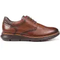 Fluchos Fluchostil mænd. F1351 Læder sko William F1351 brun (45), Fast, 1-3 cm, Blonder, Casual, Havanna, Klassisk