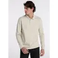 Bendorff Bendorfftil mænd. 830215075 Basic langærmet brun polo shirt med lange ærmer (S), Casual, Bomuld, Klassisk