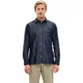 The Mountain Studio Field Light Denim Skjorte Med Lange ærmer