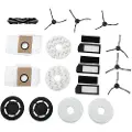 24hShop Børster og filtre til Ecovacs EEBOT X1 OMNI, X1 TURBO - 18 dele