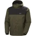 Helly Hansen Vancouver/HH Rain, regnsæt, herre, grøn/sort