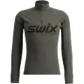 Swix Racex Merino Halv Lynlås Langærmet T-shirt
