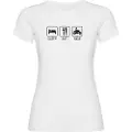 Kruskis Sleep Eat And Ride T-shirt Med Korte ærmer