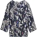 Tom Tailor Printed 3/4 ærme Bluse