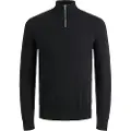 Jack & Jones Emil Halv Lynlås Sweater