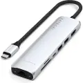 Satechi 6-i-1 Usb-c Slim Multiport-adapter Usb Type-c