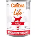Calibra Life Can Adult Kalvekød Med Gulerødder 6x400g Hundemad