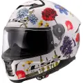 LS2 Ff808 Stream Ii Flowers Fullface-hjelm