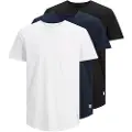 Jack & Jones Noa 3 Pack T-shirt Med Korte ærmer