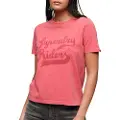 Superdry Archive Kiss Print Relaxed T-shirt Med Korte ærmer
