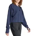 Adidas All Szn Ribbed V Neck Sweatshirt