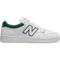 New Balance New Balancetil mænd. BB480LV1 Sneakers i læder 480 hvid, grøn (45.5), Fast, Blonder, Casual