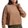 Superdry Vintage Essential Mock Neck Trøje
