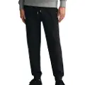 Gant Ganttil mænd. 2009026 Shield joggingbukser sort (XXL), Casual, Sport, Bomuld