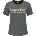 Superdry Metallic Venue Relaxed T-shirt Med Korte ærmer