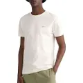 Gant Contrast Logo T-shirt Med Korte ærmer