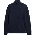 Superdry Superdrytil mænd. M6110639A Jacob marineblå trøje (L), Casual, Akryl
