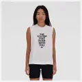 New Balance Shifted Heather Tech Graphic ærmeløs T-shirt