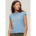 Superdry Indigo Workwear Cap T-shirt Med Korte ærmer