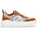 No name NO NAMEtil kvinder. MNWBMS0 Gong Runner træningssko med snørebånd og ultralet sål orange (38), Fast, Blonder, Casual