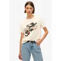 Superdry Tattoo Script Relaxed T-shirt Med Korte ærmer