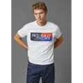 Red Bull Racing Colour Block Logo Tee T-shirt Med Korte ærmer