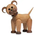 Spring Copenhagen - Trædekoration Buddy Hund 20,5 cm - Natur - Pynteting - - Homeroom