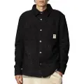Fat Moose Ace Boucle Skjorte sort