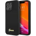GUESS Guhcp13xlslmgbk Iphone 13 Pro Max 6.7 Silicone Telefon Etui