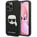 Karl Lagerfeld Klhcp14lsapkhk Iphone 14 Pro 6.1 Saffiano Karl`s Head Patch Telefonetui